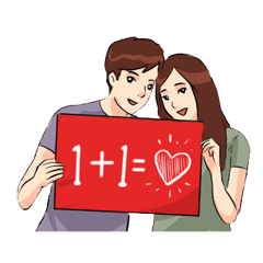 The Love 3 : Sachet Sticker