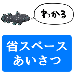 coelacanth not take much vertical width