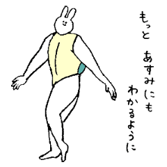 Rabbit in turtle shell's name is Asumi