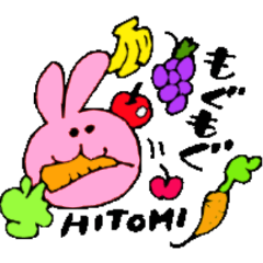 I am Hitomi ! Happy Stickers