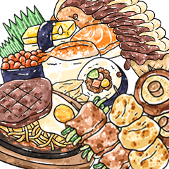 台湾夜市美味しい食べ物 3 Line スタンプ Line Store 台湾夜市美味しい食べ物 3 Line スタンプ Line Store
