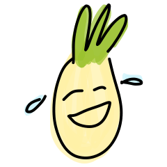 Pineapple face - funny smiley sticker