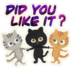 Stickers of cute cat part2