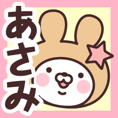 Name Sticker Asami