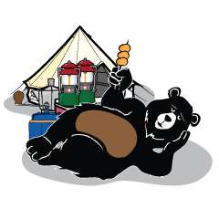 Camping Bear V.1