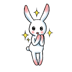 Chiki-chiki Rabbit's Sticker