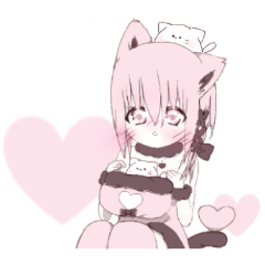 cute nyanko girl