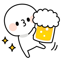 drinker sticker (animation ver.)