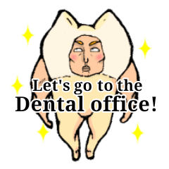 Dental communication stickers