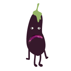 Disgusting food - eggplant