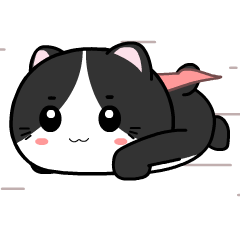 Baby tuxedo cat 2 : Pop-up stickers