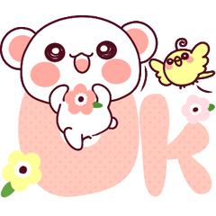 ♡蓬鬆小熊♡花，粉紅色的愛情♡40set