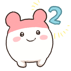 Usappa the rabbit tooth stickers 2