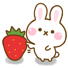 Rabbit Strawberry simple