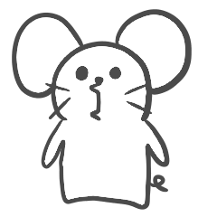Absent-minded mouse