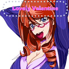 Lovely Valentine Female Teacher mess eng