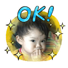 可愛的嘉嘉、晴晴