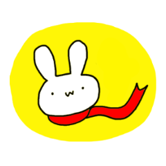 w rabbit sticker 2