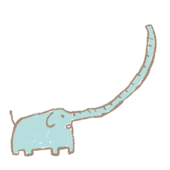 Long nose elephant