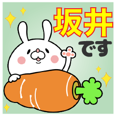 Bunny Sticker Sakai