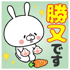 Bunny Sticker Katsumata