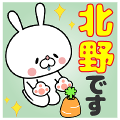 Bunny Sticker Kitano