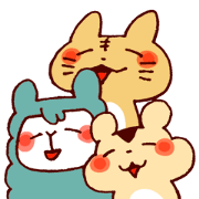 Friendly animals. Friendly animals.