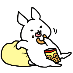 Sloppy Rabbit Stiker LINE LINE STORE Sloppy Rabbit Stiker LINE LINE STORE