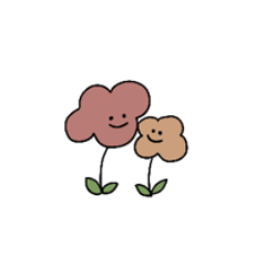 Flower Greeting Sticker