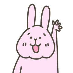 Rabbit greeting ByYomogitakenoko