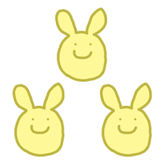 yellow yellow rabbit