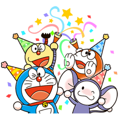 Doraemon Friends Fujiko F Fujio Line Stickers Line Store