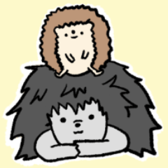 Porcupine & Hedgehog (Love ver.)