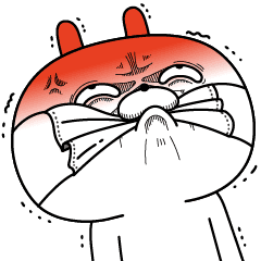 顔芸うさぎ3 Line スタンプ Line Store 顔芸うさぎ3 Line スタンプ Line Store