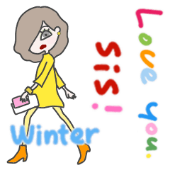 Love you, sis! Winter Fashion