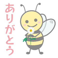 Cute bee greetings