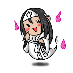A ghost of a cute girl