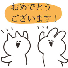 Rabbit speaking respect language