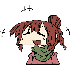 A gentle older sister's moving Sticker