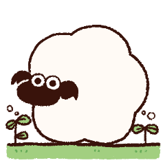 Quiet sheep Sticker