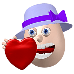 3D Egg Country part6: Happiness in Heart
