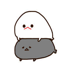 mizime-chan and urami-chan seals