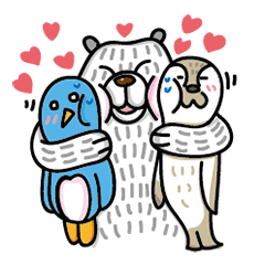 Polar Bears,Penguin and Seal