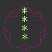 Sticker-like message