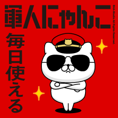Military Cat 11 (Daily) Red Comet
