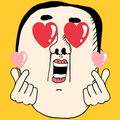 Oh! Ojisan sticker 01