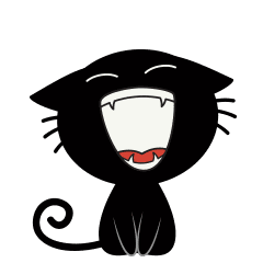 Si Kucing  Hitam 2 LINE stickers LINE STORE Si Kucing  Hitam 2 LINE stickers LINE STORE