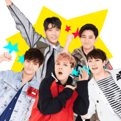 Ftisland United Shadows Ver Line スタンプ Line Store Ftisland United Shadows Ver Line スタンプ Line Store