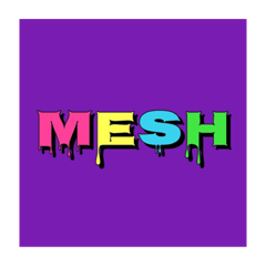 MeshのYouTuberスタンプ【ロゴ】