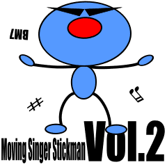 Moving Singer Stickman Vol.2 English Ver